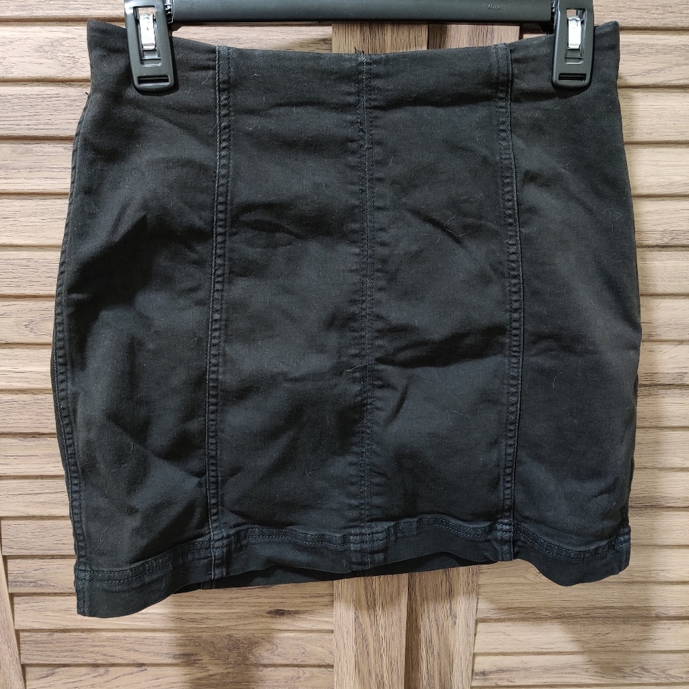 Free People black skirt